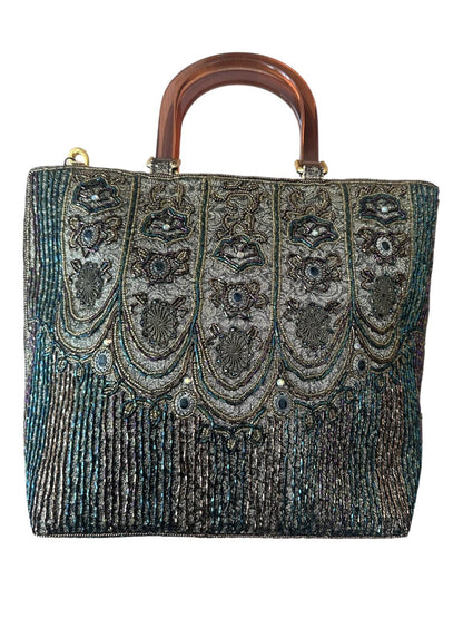 İşleme Detaylı Vintage Çanta