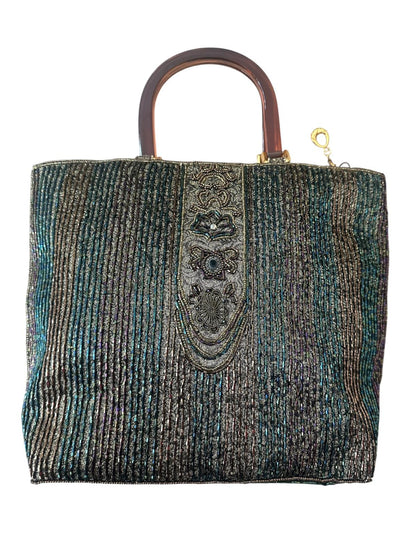İşleme Detaylı Vintage Çanta