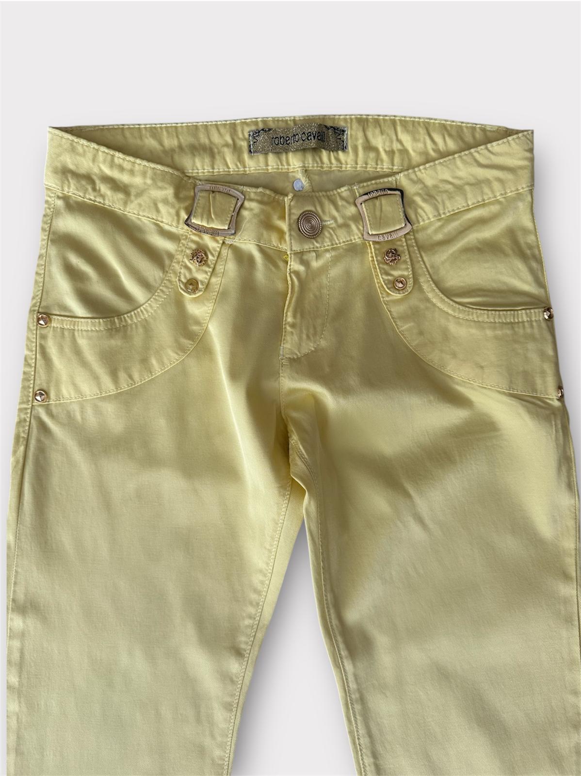 Roberto Cavalli - Sarı Pantolon