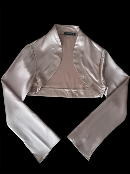 Pembe Saten Bolero