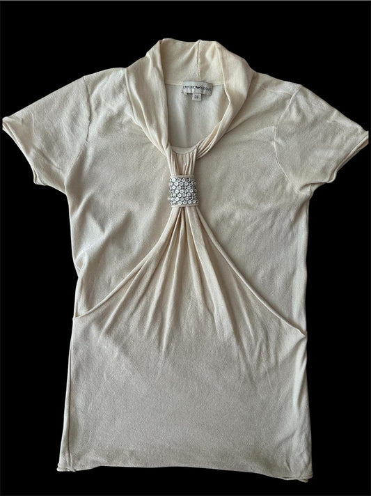 Emporio Armani - İpek Triko Bluz